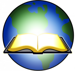 Image: Open Bible Glowing before Earth | Bible Clip Art | Christart.com