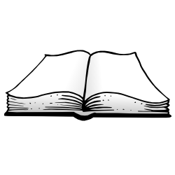 PNG Open Book Black And White Transparent Open Book Black And White ...