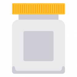 White pill bottle icon - Transparent PNG & SVG vector