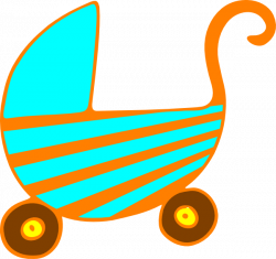 Baby Pram Clip Art at Clker.com - vector clip art online, royalty ...