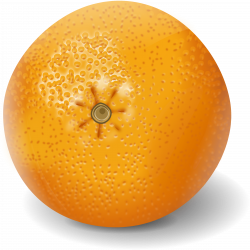 Clipart - orange apelsinas