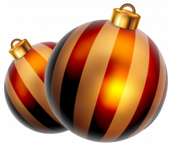 Striped Christmas Balls PNG Clipart Image | Gallery Yopriceville ...