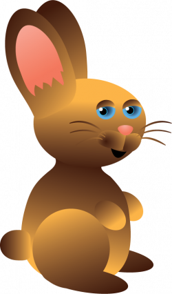 ClipArtFort: Holidays » Easter » Brown Bunny