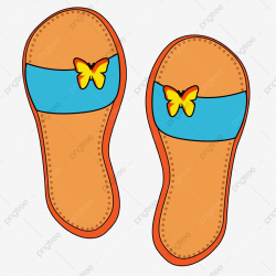 Flip Flop Orange Slippers Summer Summer Vacation, Summer ...