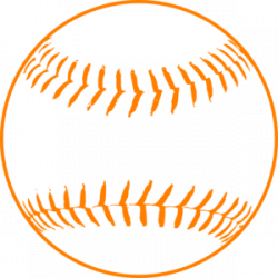 Orange Softball Clip Art at Clker.com - vector clip art ...