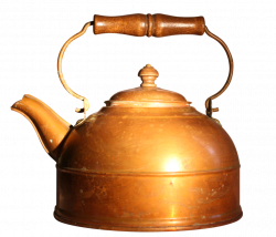 Old Copper Tea Kettle- Stock by BellaFreeStock on DeviantArt