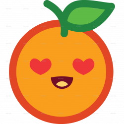 Orange Emoticon by yellowline_std | GraphicRiver