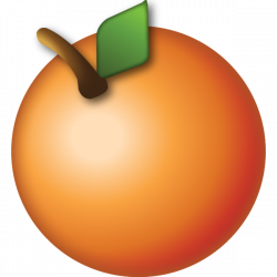 Download Orange Emoji Icon | Emoji Island