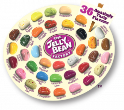The Jelly Bean Factory - 36 Amazingly Tasty Flavours | Chocolate ...