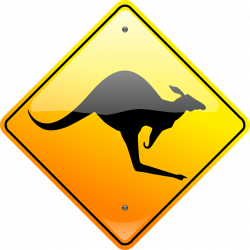 ForgetMeNot: kangaroos Silhouettes