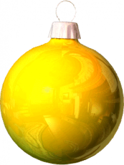 Yellow Christmas Ornament | Things That Are Yellow ...