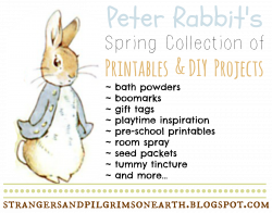 Strangers & Pilgrims on Earth: Spring Collection of Peter Rabbit ...