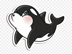 Killer Whale Clipart Arctic Animal - Cartoon Killer Whale ...