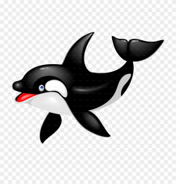 Black Whale Cliparts - Killer Whale Cartoon Png Transparent ...