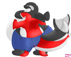 Two waist sizes too small by Luorca -- Fur Affinity [dot] net