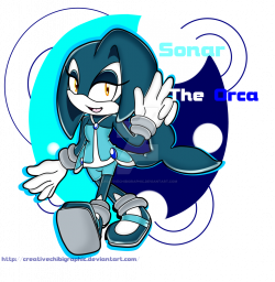 Sonar the Orca Art Trade by CreativeChibiGraphic on DeviantArt