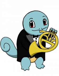 Pokemon Orchestral - French Horn Squirtle by AchromaticYang on ...