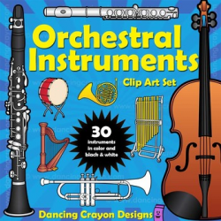 Musical Instruments: Orchestra Instruments Clip Art | Music ...