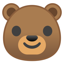 File:Noto Emoji Oreo 1f43b.svg - Wikimedia Commons