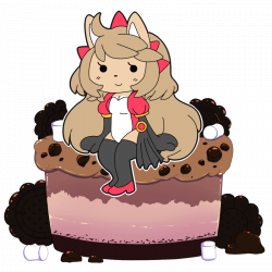 PC: Deluxe Chocolate Oreo and Marshmallow Cake by NiKazt on DeviantArt
