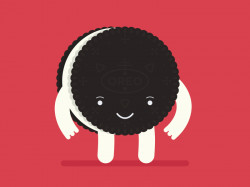 Oreo Character - Rubber Hose by Matthew Sienzant on Dribbble