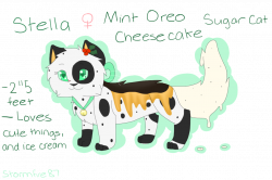 MYO Sugar Cat Entry: Mint Oreo Cheesecake by stormfire87 on DeviantArt