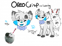 Oreo Crisp the sushi dog by lonely-galaxies on DeviantArt