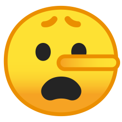 File:Noto Emoji Oreo 1f925.svg - Wikimedia Commons