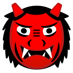 File:Noto Emoji Oreo 1f479.svg - Wikimedia Commons