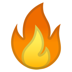 File:Noto Emoji Oreo 1f525.svg - Wikimedia Commons