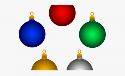 Christmas Ornaments Clipart Bulb - Xmas Tree Decoration Png ...