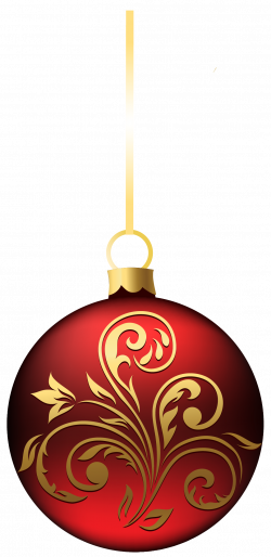 Large Transparent BlueRed Christmas Ball Ornament PNG Clipart ...