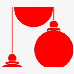 Christmas Ornament Clipart Red - Hanging Ornament Clip Art ...