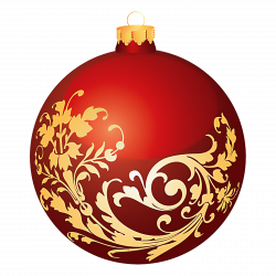 28+ Collection of Red Christmas Ornaments Clipart | High quality ...