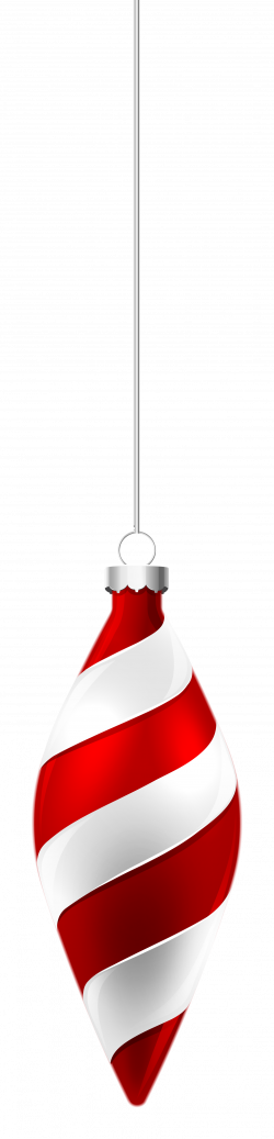 White and Red Christmas Ornament PNG Clipart Image | Gallery ...