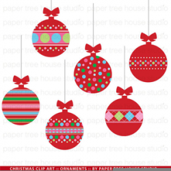 Christmas Ornaments Clipart | Free Images at Clker.com ...