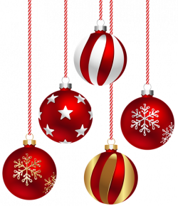 Christmas Balls Transparent PNG Image | New Year | Pinterest ...