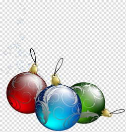 Three baubles , Christmas ornament Christmas decoration ...