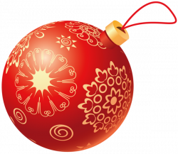 Christmas Transparent Red Christmas Ball PNG Clipart | hobby ...