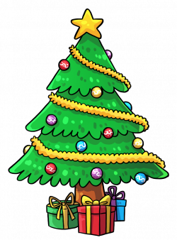 Christmas Tree Cartoon | find craft ideas