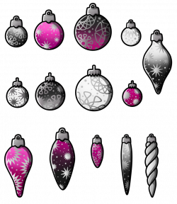 Free - Xmas Baubles Coloured-Funky by Gormstar on DeviantArt