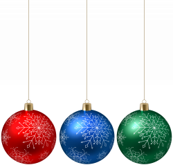 Christmas Hanging Ornaments PNG Clip Art | Gallery Yopriceville ...
