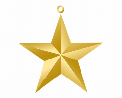 Download Clipart Pics Christmas Gold Star Ornament ...
