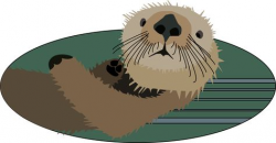 Clipart - Sea otter | Northwest Coast Native Art | Sea otter ...