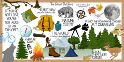 Great Outdoors Clipart (40 pcs.) – Discovery Center Store