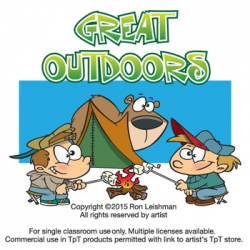 The Great Outdoors Cartoon Clipart by Ron Leishman Digital Toonage