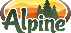 Alpine logo - Almost Heaven - West Virginia