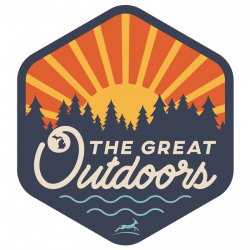 Great Outdoors Die-Cut Sticker