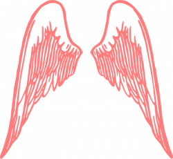 Red Angel Wings Clip Art at Clker.com - vector clip art online ...
