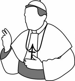 Pope Catholic Church Clip art - Priest Blessing Cliparts 600*644 ...